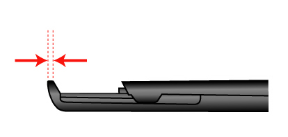 40˚ Thin Footplate (cervical)