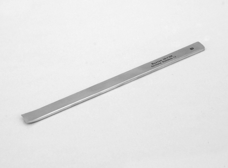 Lambotte Osteotome, 125mm, curved tip, 8mm wide