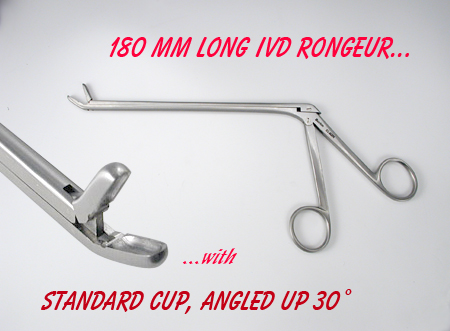 IVD Rongeur,up 30°,180x2mm