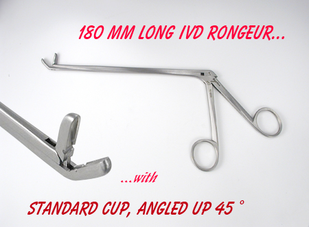 IVD Rongeur,up 45°,180x3mm