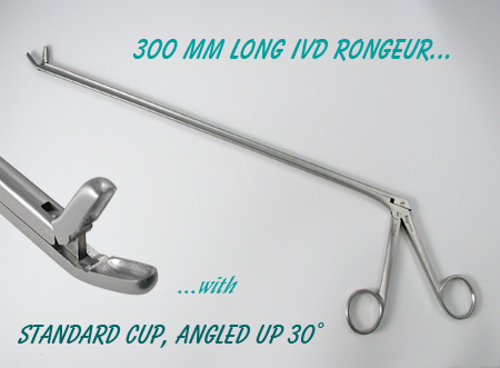 Std IVD Rongeur,up 30°300x3mm