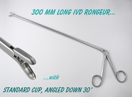 Std IVD Rongeur,dn 30°300x3mm